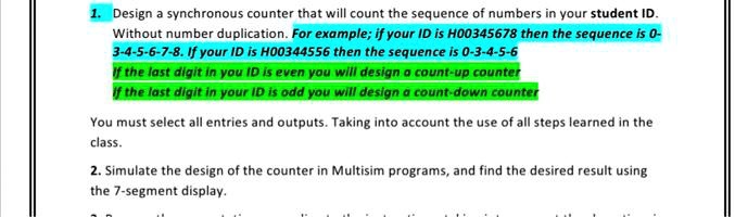 VIDEO solution: Design a synchronous counter using the sequence 0, 3, 2 ...