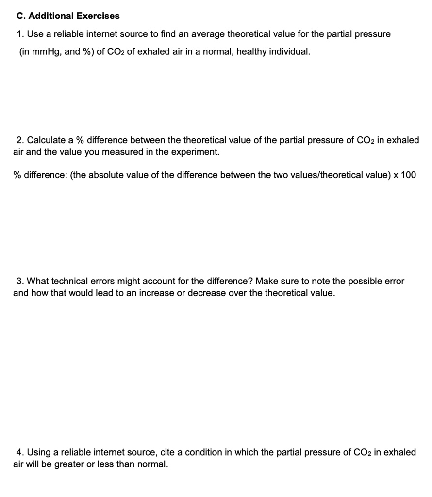 SOLVED C. Additional Exercises 1. Use a reliable source to