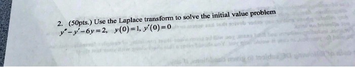 solve the initial value problem sopts use the laplace transform 6y2 yo1y00 34943