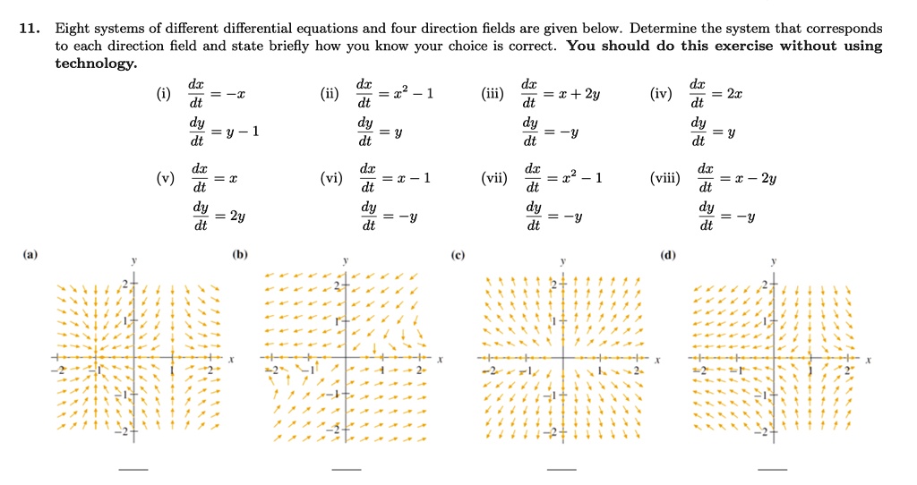 11 eight systems of different differential equations and four direction ...