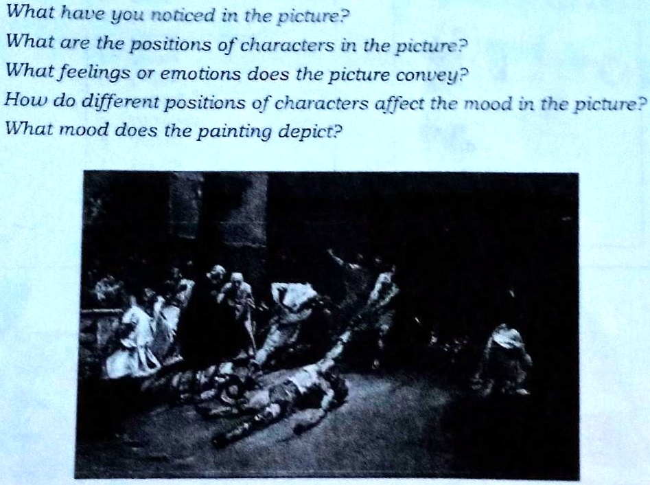 SOLVED Say something about this "Spoliarium" painting by looking at