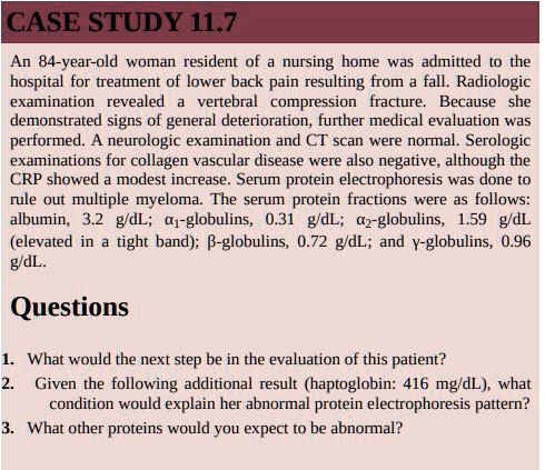 case study 117 an 84 year old woman resident of nursing home was ...