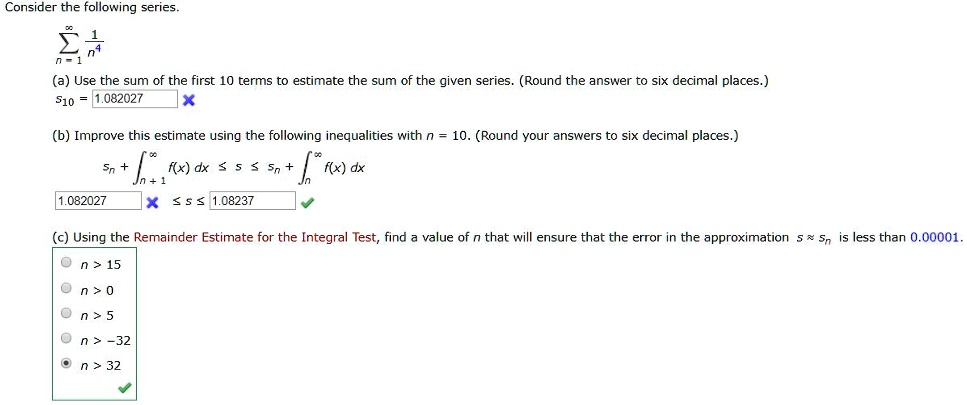 Answered: Find the sum of the first 10 terms of…