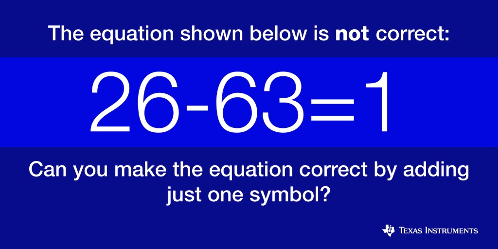 Not Equal Symbol (≠)