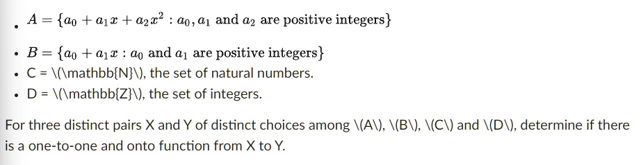 SOLVED: Texts: A = Ao + A1x + A2x^2 : Ao, A1, And A2 Are Positive ...