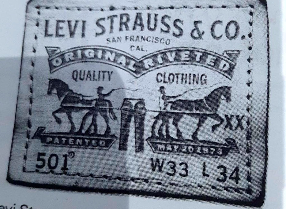 SOLVED: ' Levi Strauss trademark shows two horses try-ing to pull  apart a pair of Jeans. Suppose Levi hadonly one horse. So, he attached the  other side ofthe Jeans to a wall.