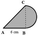 'For the figures below, assume they are made of semicircles, quarter ...