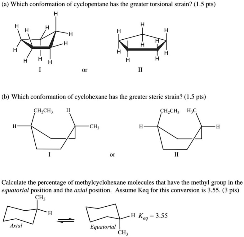 (a) Which conformation of cyclopentane has the greate… SolvedLib