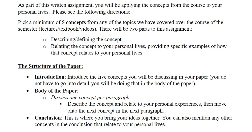 conclusion for group assignment