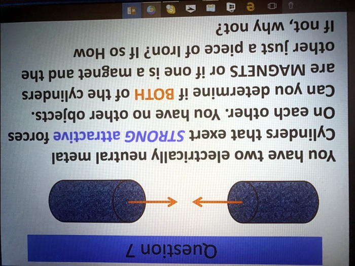 SOLVED 0 e ID If not; why not? other just a piece of Iron? If so How