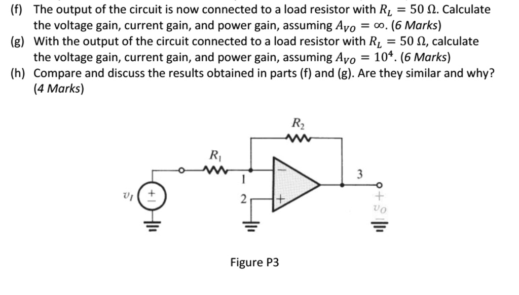 SOLVED An opamp circuit is shown below in Fig.P3. R1 = 1 kÎ©, R2 = 5 kÎ©, and C = 1 Î¼F. (f