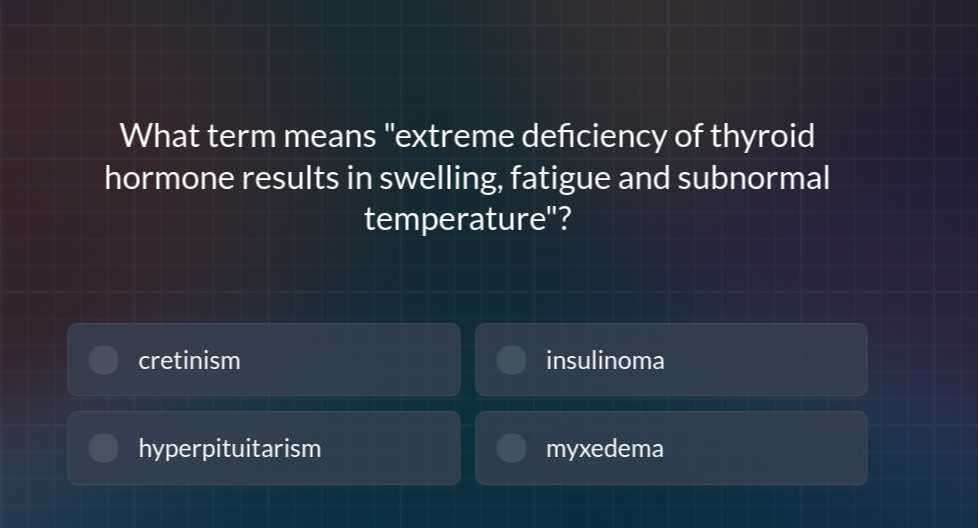 [GET ANSWER] What term means 