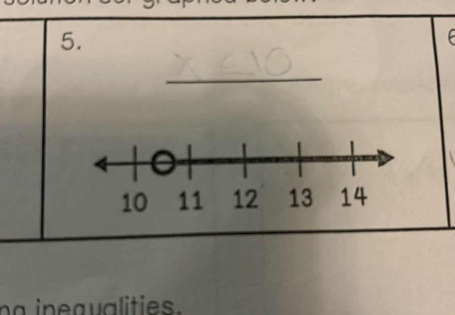 5.

no inequlities.
