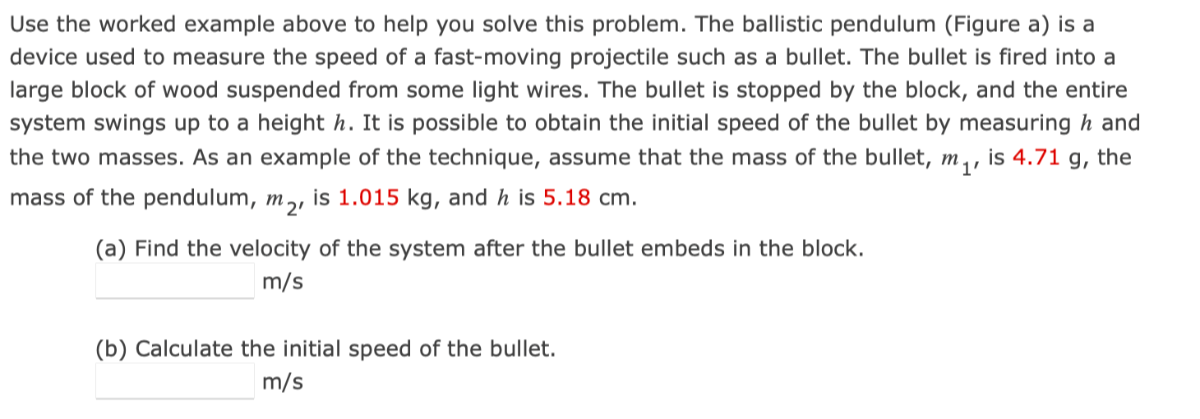 Use the worked example above to help you solve this problem. The ...