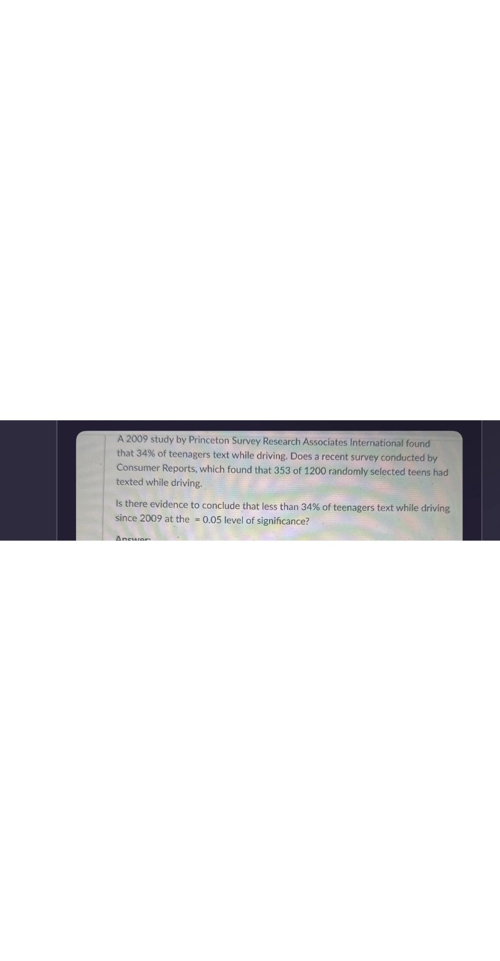 the text mainly tells you about a survey has found