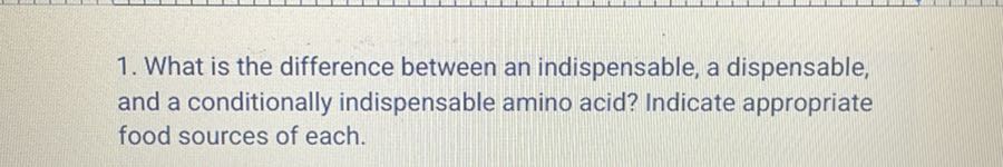 1. What is the difference between an indispensable, a dispensable, and ...