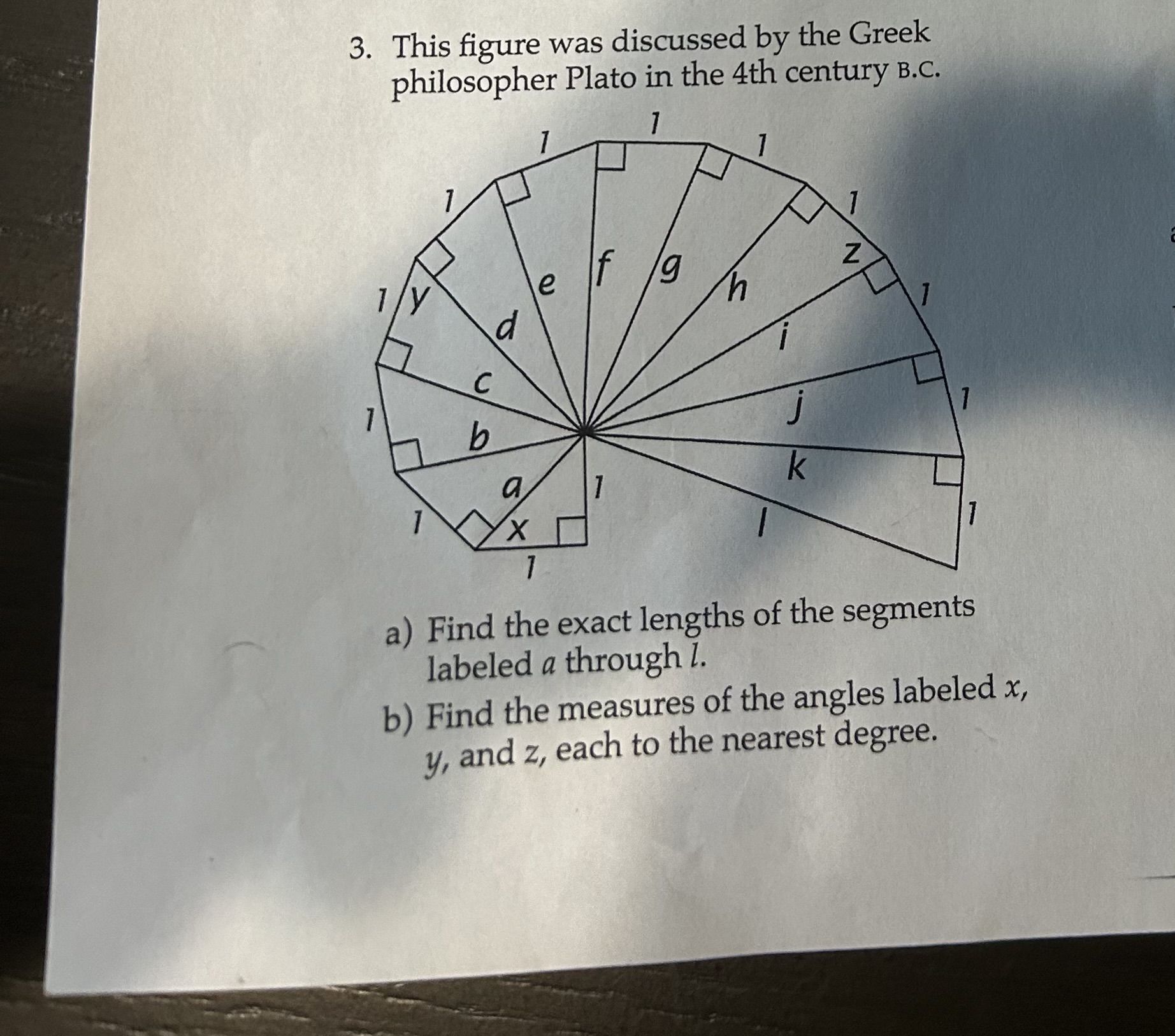 3 this figure was discussed by the greek philosopher plato in the 4 th ...