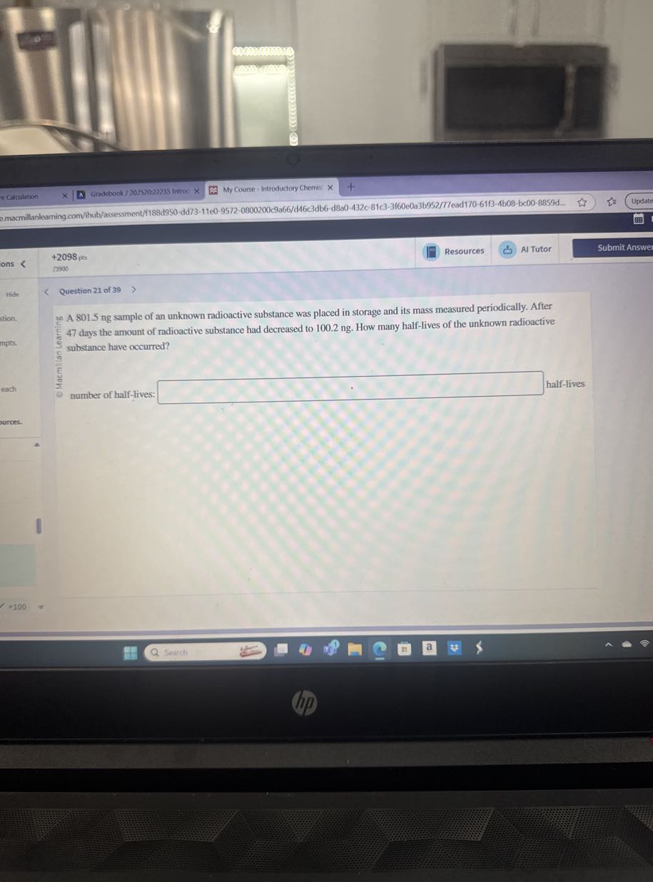 e Calculation Gradebook / 20252022235 Introc My Course - Introductory ...
