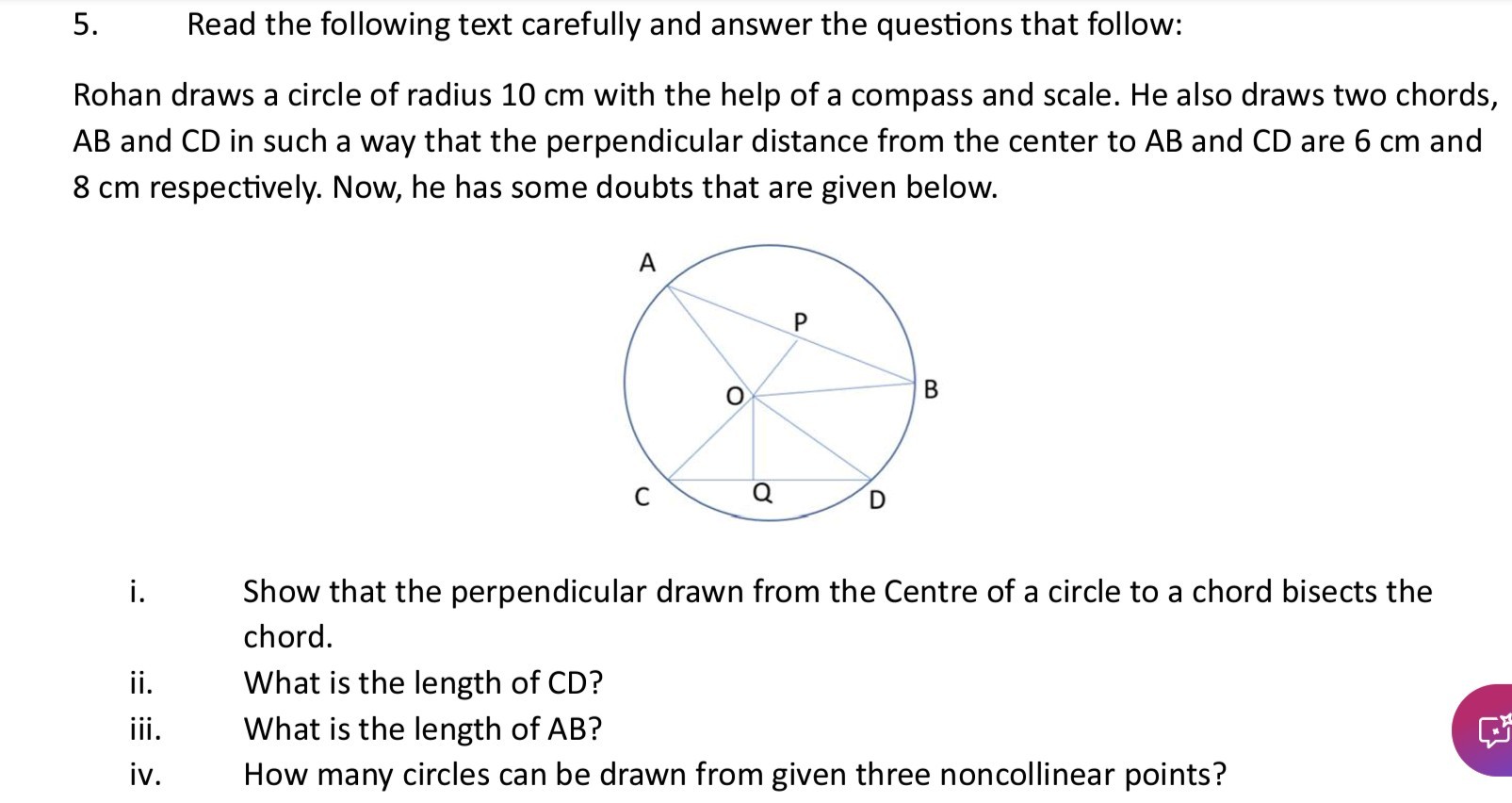 5. Read the following text carefully and answer the questions that ...