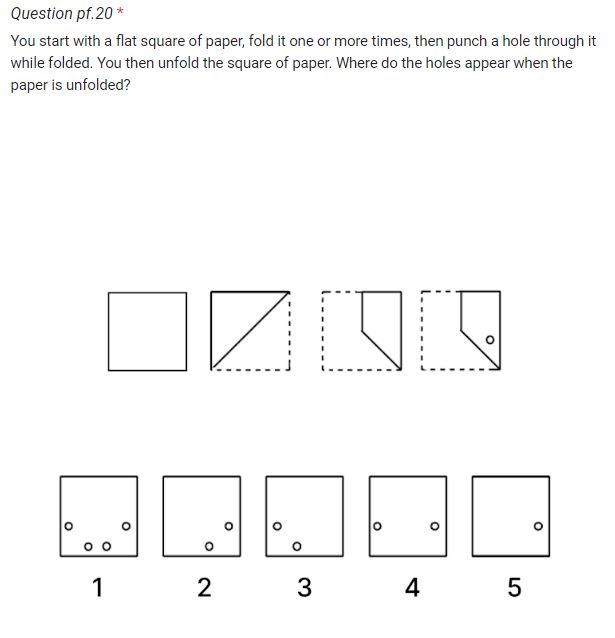 SOLVED Question pf.20* You start with a flat square of paper, fold it