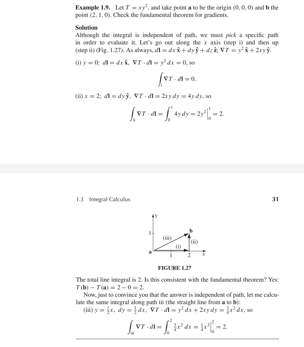 example 19 let tx y2 and take point a to be the origin 000 and mathbfb ...