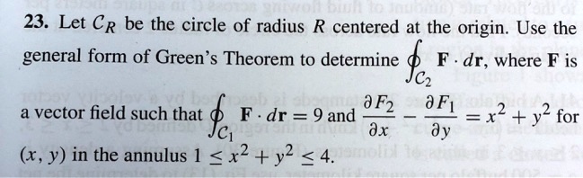 23. Let CR be the circle of radius R centered at the origin....
