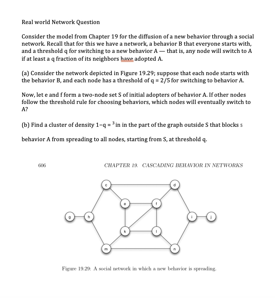 SOLVED: Consider The Model From Chapter 19 For The Diffusion Of A New ...