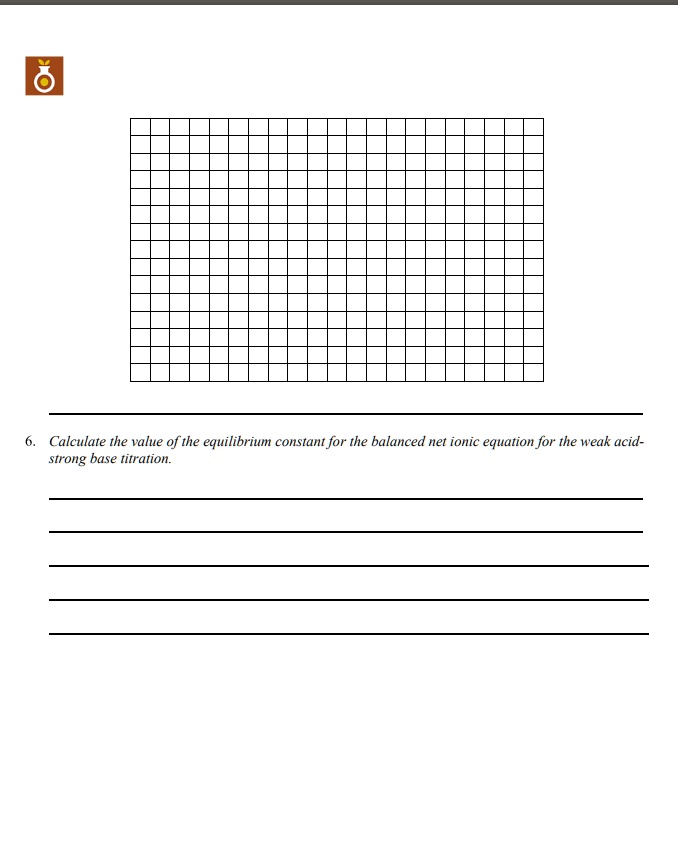 SOLVED Calculate the value of the equilibrium constant for the