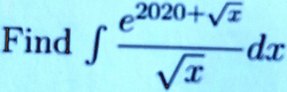 e2020vz find f dx vi 88841