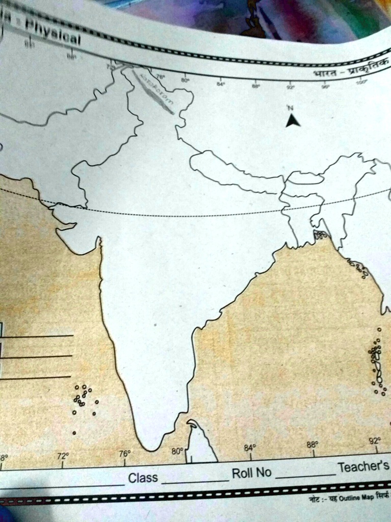 SOLVED: Locate the Zaskar Hills on India map