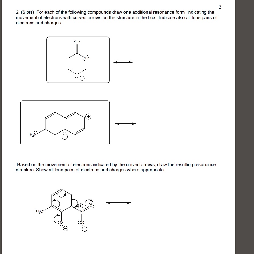 2 6 pts for each of the following compounds draw one...