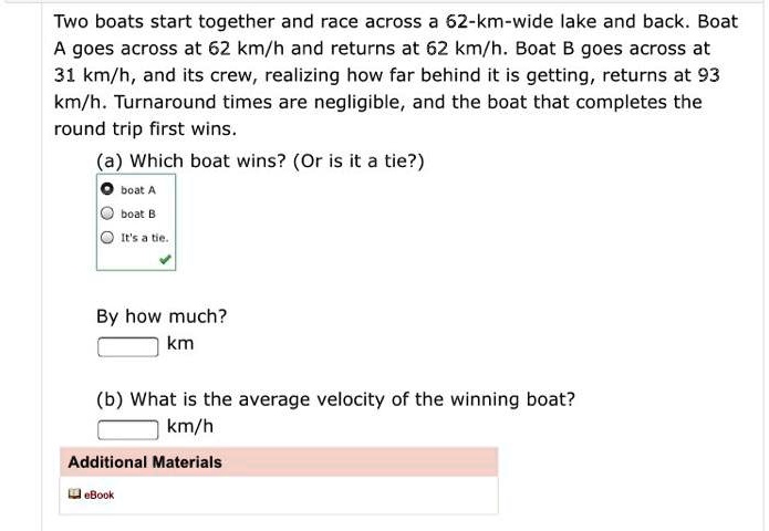 Two Boats Start Together And Race Across 62 Km Wide Lake And Back Boat ...