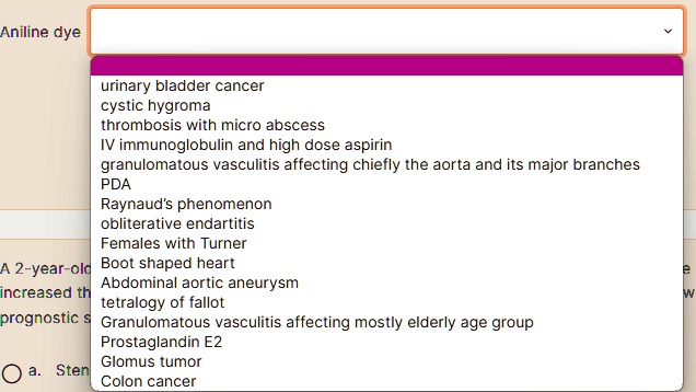 Urinary bladder cancer Cystic hygroma Thrombosis with micro abscess IV ...