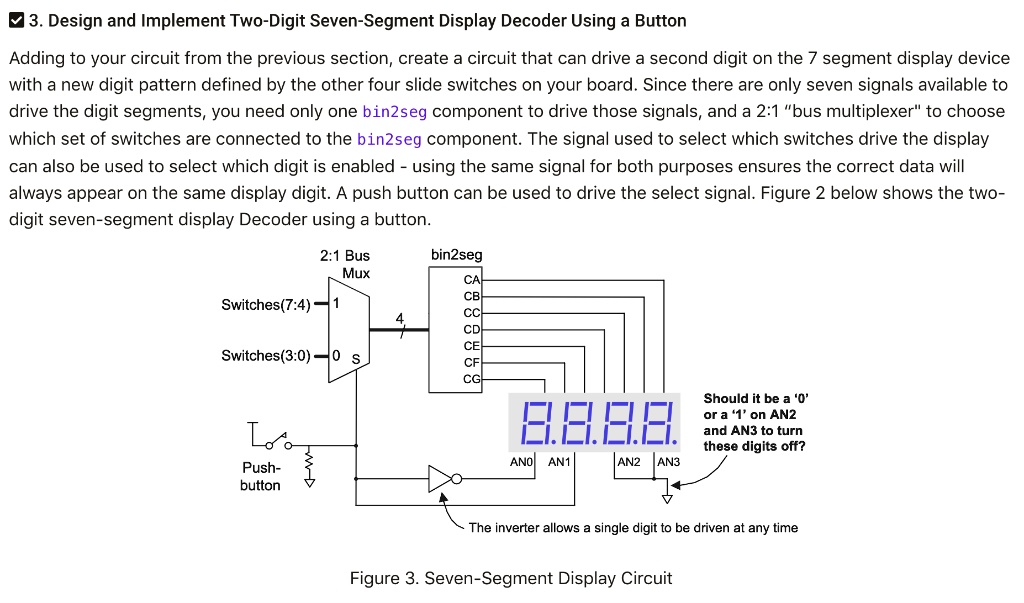 SOLVED: PLEASE ANSWER IN VERILOG CODEPLEASE ANSWER IN VERILOG CODE 3 ...