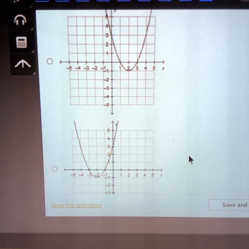 solved-which-is-the-graph-of-f-x-x-2-2x-3-mark-this-and-return