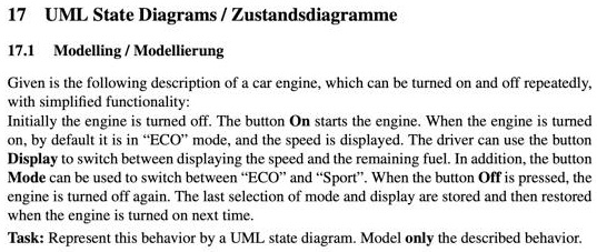 UML State Diagrams UML State Diagrams / Zustandsdiagramme 17.1 ...