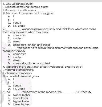 VIDEO solution: Why do volcanoes erupt? Please answer all of my ...