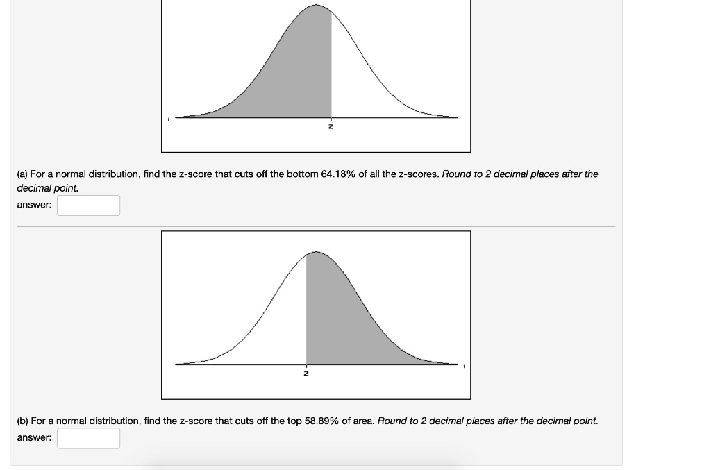 a-for-normal-distribution-find-the-z-score-that-cu-solvedlib