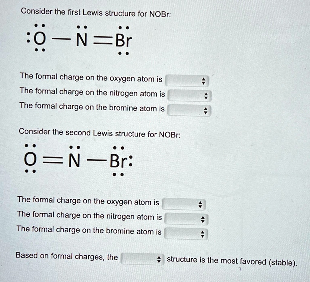 Bromine Formal Charge at Jeffery Brogan blog