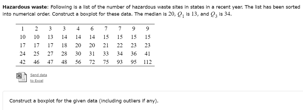 hazardous waste following is a list of the number of hazardous waste ...