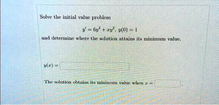 optimization problems require solving a derivative equal to zero