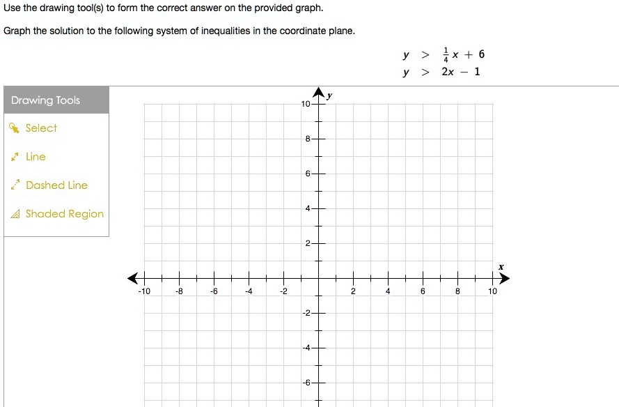 SOLVED: 'PLEASE HELP ME SOLVE THIS THANK U!! Use the drawing tool(s) to ...