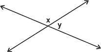 SOLVED: 'Identify the type of angles labeled as x and y in the figure ...