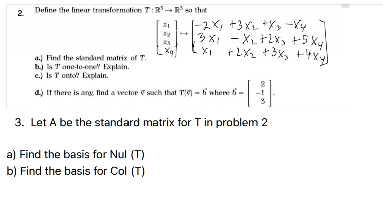 matrix onto vs one to one matrix onto vs one to one
