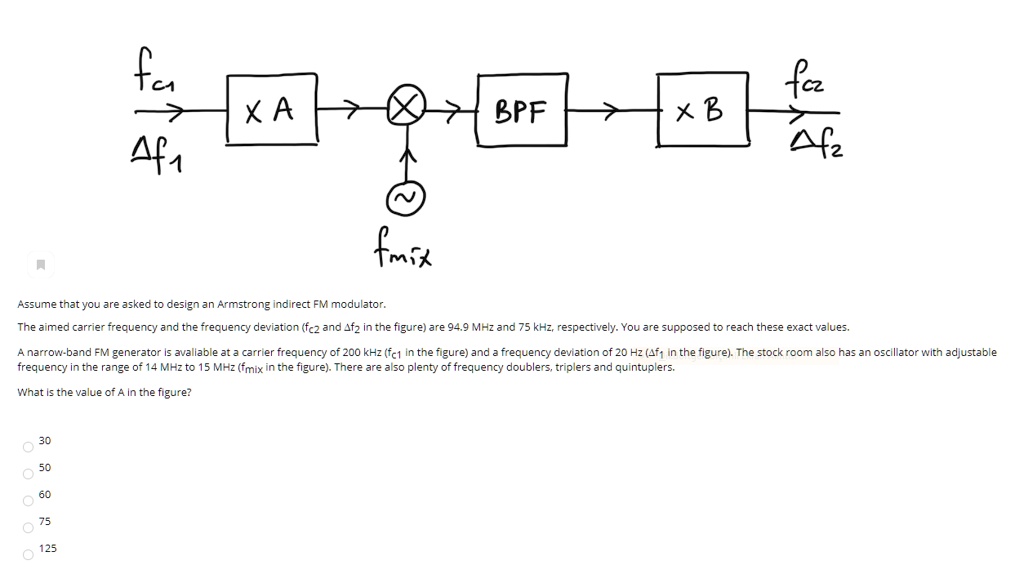 SOLVED Please choose the correct one. X A BPF x B Afr A Assume that you are asked to design an