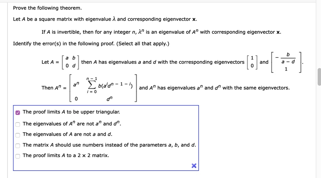 Solved Prove that for a matrix with entries in F[λ] (or