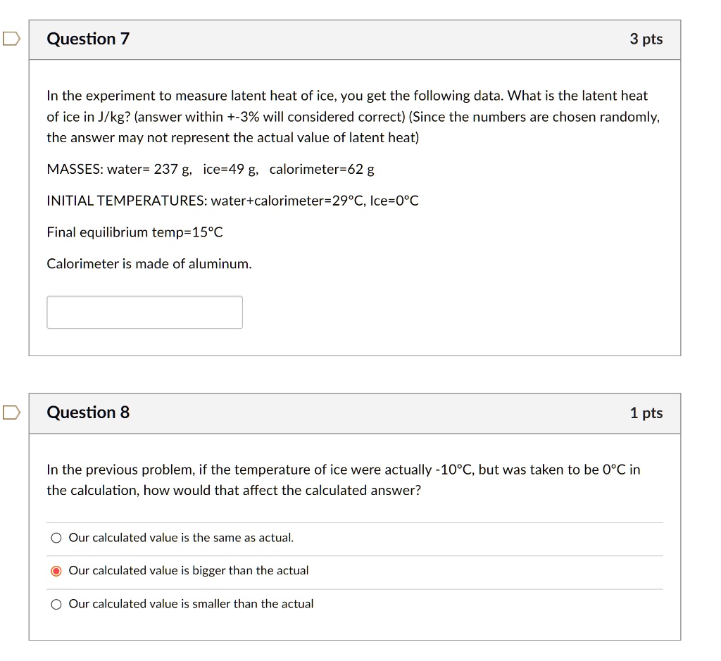 solved-question-7-3-pts-in-the-experiment-to-measure-latent-heat-of