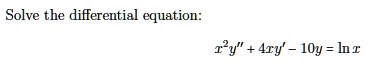 solve the differential equation 1y 4ry 10y mi 99201