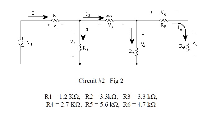 I1 R1 13 + V1 - + I2 + R3 www V3 - Vs R5 I + ?? 5 + + + Vs V 2 V V6 R2 ...
