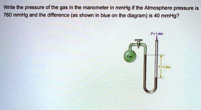 Atmospheric pressure is 2025 760 mm hg